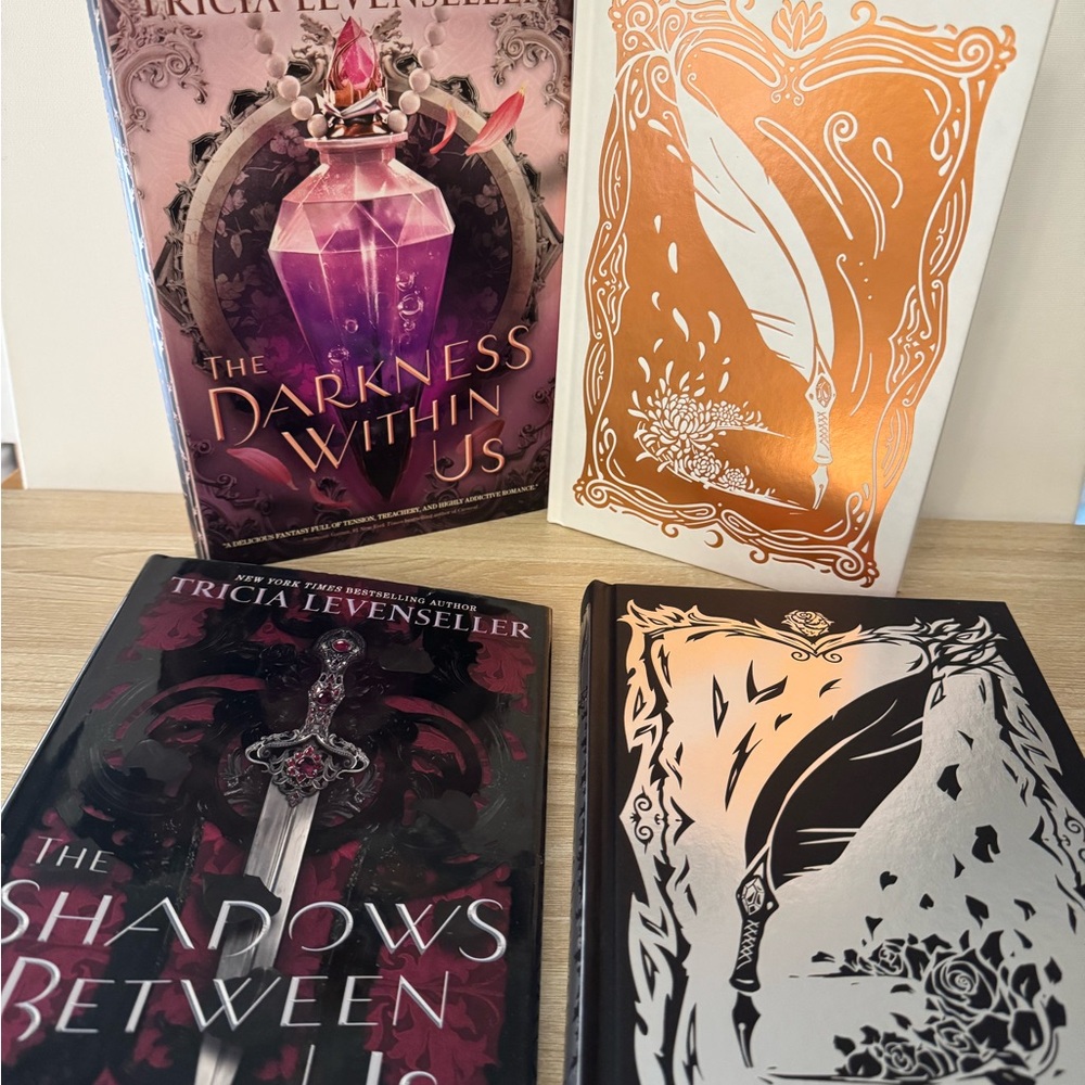 The Shadows Between Us & The Darkness Within Us – Illustrated Hardcover Set